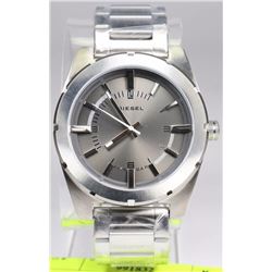 NEW DIESEL 44MM STAINLESS STEEL QUARTZ MEN WATCH