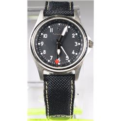 NEW SWISS MOV'T GAMMON JUMPING DAY SCREW CROWN