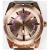 Image 4 : NEW DIESEL 44MM ROSE GOLD TONE QUARTZ MEN WATCH