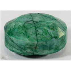 NATURAL ENHANCED GREEN EMERALD GEMSTONE - 241CT