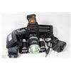 Image 1 : 6000 LUMEN TACTICAL LED HEADLIGHT WITH 2 CHARGERS
