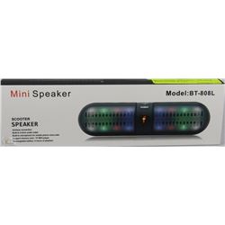 BLUETOOTH "MINI PILL" SPEAKER WITH RADIO & LED