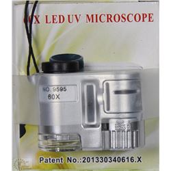 JEWELLERS LOUPE 60 POWER WITH LED LIGHT & STRAP