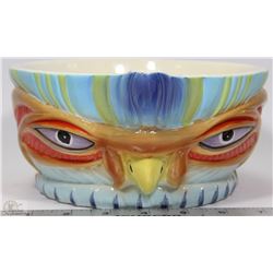 STEVE CRANE ASSOCIATES TIKI LUAU BIRD BOWL