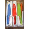 Image 1 : FLAT W/6 NEW SANTOKU KNIVES