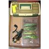 Image 1 : LOT WITH ALPHA REEL, TACKLE BOX, TACKLE