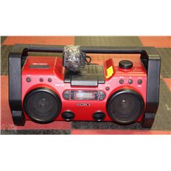 SONY ZSH10CP PERSONAL AUDIO SYSTEM WITH;