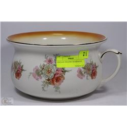 VINTAGE ENGLISH CHAMBER POT