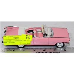 1959 CADILLAC SERIES DIE CASE 1/34 PINK CADILLAC