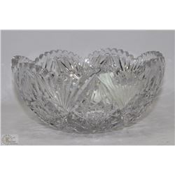 PINWHEEL CRYSTAL BOWL