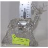 Image 1 : CRYSTAL STAG FIGURINE 6" HIGH