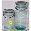 Image 1 : TWO PERFECT SEAL JARS WITH ORIGINAL LIDS