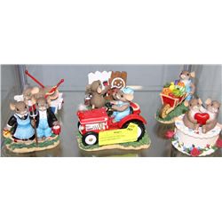 COLLECTION OF SIX CHARMING TALES ORNAMENTS*