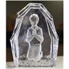 Image 1 : CRYSTAL BOY PRAYING ORNAMENT