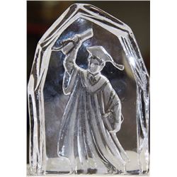 CRYSTAL MALE GRADUATION ORNAMENT