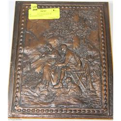 DECORATIVE WOOD BOX W/ WATCHES, ZIPPO,