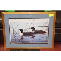 LIMITED EDITION "A TURTLE LAKE MORNING" BY