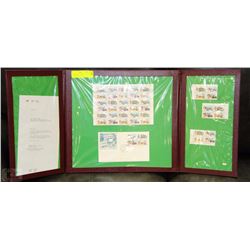 COMMEMORATIVE POSTAGE STAMP COLLECTION HONOURING