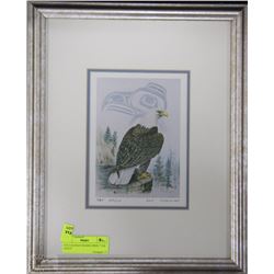 SUE COLEMAN FRAMED PRINT "THE EAGLE"