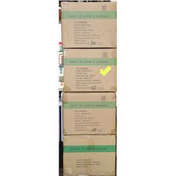 CASE OF 8 SOLAR CAP LIGHTS X4