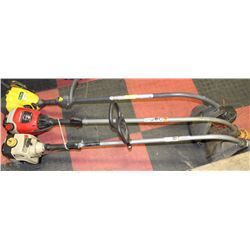 THREE GAS WEED TRIMMERS