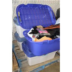 PALLET OF HALLOWEEN & CHRISTMAS DECOR INCLUDING