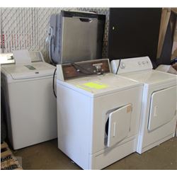 5 ASST APPLIANCES-WASHERS DRYERS DISHWASHERS AS IS