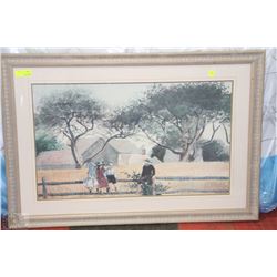 FRAMED PRINT BY HOMER