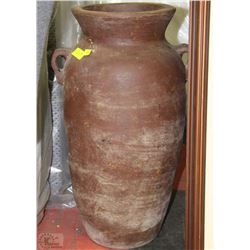 LARGE POTTERY VASE 28"X15"