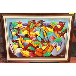 RAYNOLD FRAMED PAINTING