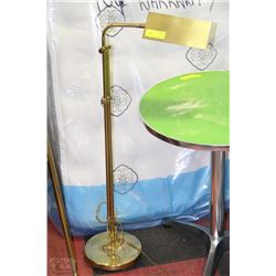 BRASS READING LAMP