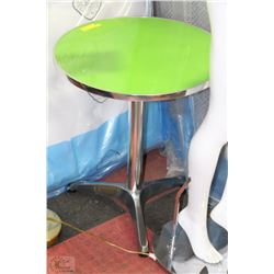 NEW GREEN TOP ROUND TABLE