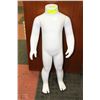 Image 1 : INFANT SIZE FULL BODY MANNEQUIN 2' TALL WITH