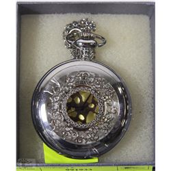 SWIRL MECHANICAL MOVEMENT STRADA POCKET WATCH