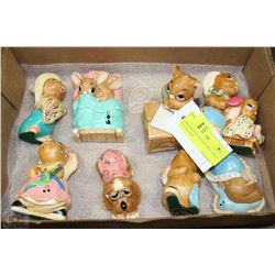 8 PENDELFINS COLLECTIBLE MADE IN ENGLAND