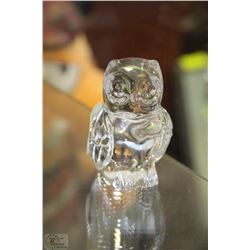 CRYSTAL OWL FIGURINE