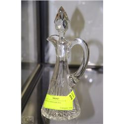 CRYSTAL VINEGAR JUG