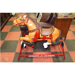 RADIO FLYER ROCKING/MUSICAL BOUNCING HORSE