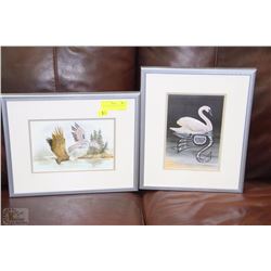 2-SUE COLMAN PICTURES FRAMED