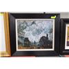 Image 1 : CLAUDE MONET "TRAIN STATION AT ST.LAZARE WITH COA