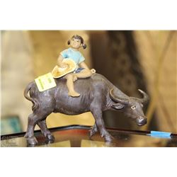 ESTATE BULL RIDER ORNAMENT