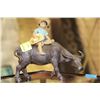 Image 1 : ESTATE BULL RIDER ORNAMENT