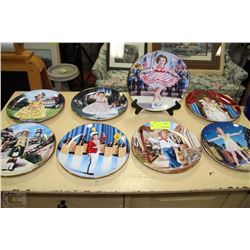 COLLECTION OF 8 SHIRLEY TEMPLE COLLECTOR PLATES