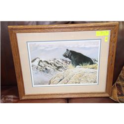 1991 EDITION FRAMED PRINT BY EDWARD ALDRICH FRAMED