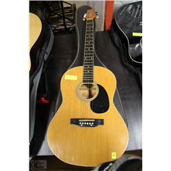 KONA GUITAR BLONDE WITH CARDBOARD CASE