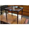 Image 1 : SMALL GLASS TOP TABLE