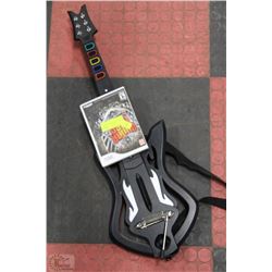 GUITAR HERO WARRIORS OF ROCK FOR Wii