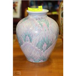 PINK FLOWERED VASE