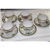 Image 1 : SET OF FIVE CUPS & SAUCERS