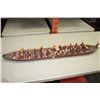 Image 1 : LARGE WOODEN BOAT SCULPTURE
